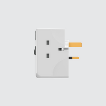 Load image into Gallery viewer, SOUNDTECH PP-53U 3Ways Adaptor with 3.4A USB-C Smart Charger