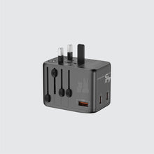 Load image into Gallery viewer, SOUNDTECH TA-545C World Travel Adaptor with GaN PD45Watts USB Quick Charger