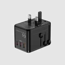 Load image into Gallery viewer, SOUNDTECH TA-567C World Travel Adaptor with GaN PD67Watts USB Quick Charger