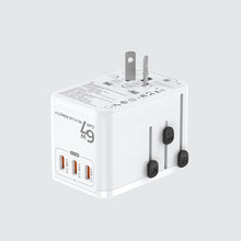 Load image into Gallery viewer, SOUNDTECH TA-567C World Travel Adaptor with GaN PD67Watts USB Quick Charger