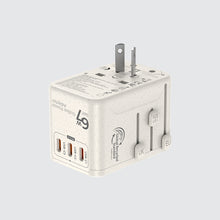 Load image into Gallery viewer, SOUNDTECH TA-667C World Travel Adaptor with GaN PD67Watts USB Quick Charger