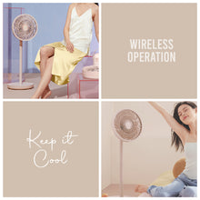 Load image into Gallery viewer, SOUNDTECH SCF-33 Rechargeable Air Circulator Fan, Pink