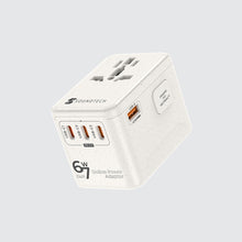 Load image into Gallery viewer, SOUNDTECH TA-667C World Travel Adaptor with GaN PD67Watts USB Quick Charger
