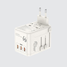 Load image into Gallery viewer, SOUNDTECH TA-667C World Travel Adaptor with GaN PD67Watts USB Quick Charger

