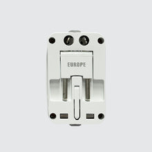 Load image into Gallery viewer, Travel Adaptor with Dual USB A+C 20W Quick Charger
