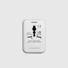 Load image into Gallery viewer, Travel Adaptor with 20W USB A+C Quick Charger TA-720
