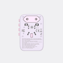 Load image into Gallery viewer, SOUNDTECH TA-845C World Travel Adaptor with GaN PD45Watts USB Quick Charger

