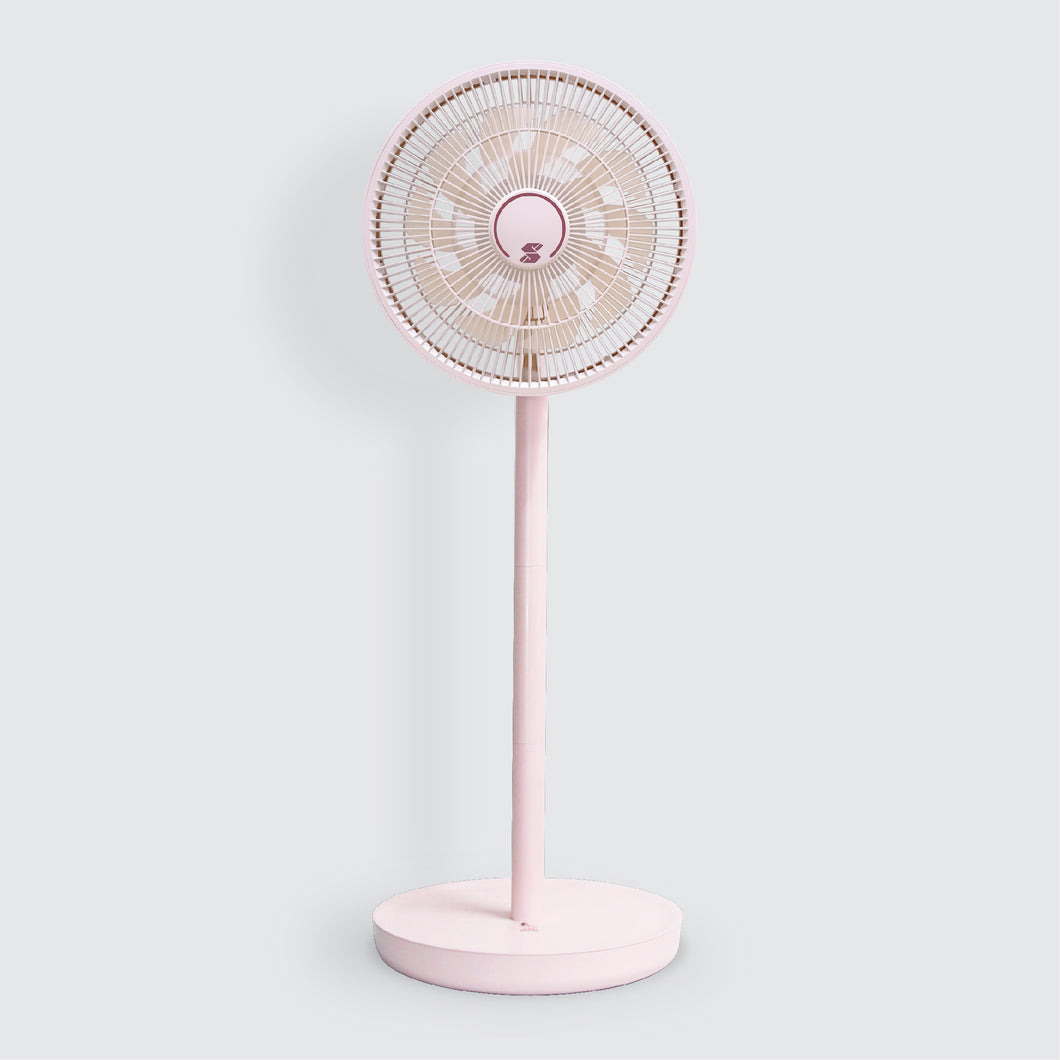 SOUNDTECH SCF-33 Rechargeable Air Circulator Fan, Pink