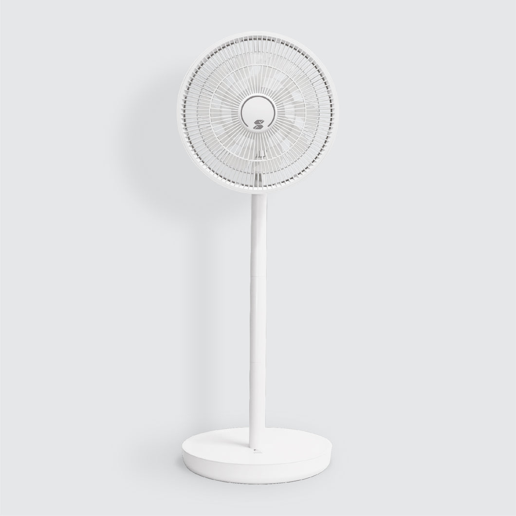 SOUNDTECH SCF-33 Rechargeable Air Circulator Fan, White